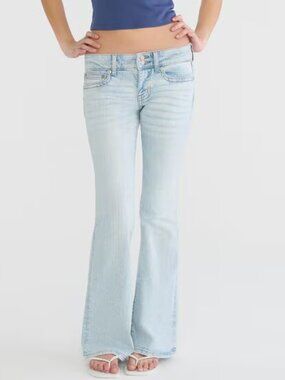Low-Rise Flare Jean